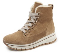 Winterwarme Schnür-Stiefelette