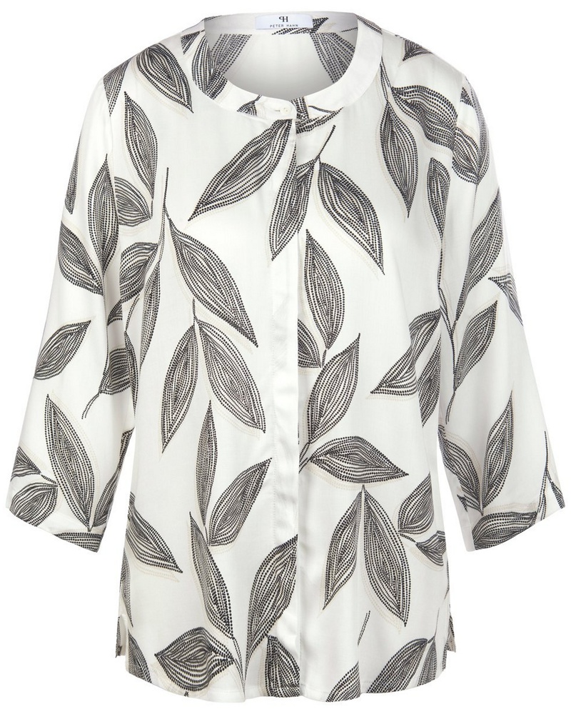 Peter Hahn Damen Bluse mit 3/4-Arm