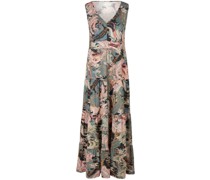 Langes Jerseykleid