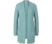 Long-Strickjacke