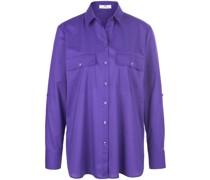 Bluse mit Hemdkragen