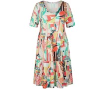 Jersey-Kleid mit 1/2-Arm