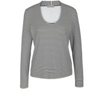 Shirt mit Schalkragen