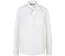 Bluse mit Rundhals-Ausschnitt