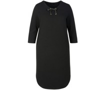 Jersey-Kleid mit 3/4-Arm