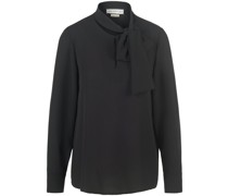 Bluse mit Rundhals-Ausschnitt