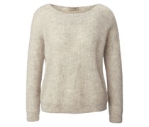 Pullover mit U-Boot-­Ausschnitt