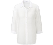 Long-Bluse mit 3/4-Arm