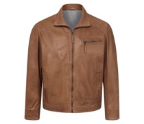 Lederjacke aus 100% Lammnappa