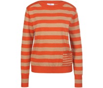 Pullover mit U-Boot-­Ausschnitt