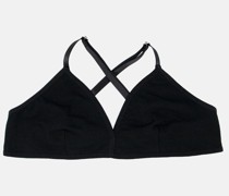 Triangle Bra "Fine Frieda" Black Crossback