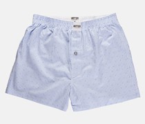 Boxer Short "Loose Larry" White/Blue Stripes