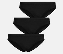 Bikini Slip "Steady Suzie" Black 3-Pack