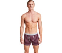 Boxer Brief "Classy Claus" Red/Blue/Grey Stripes
