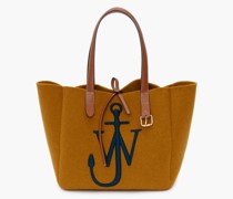 Handtasche mit Logo-Stickerei
