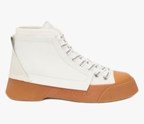 High-Top-Sneakers mit Einsätzen