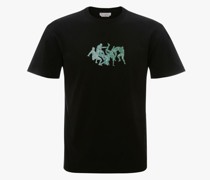 Anglada T-Shirt mit grafischem Print