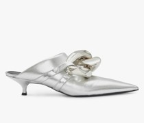 Mules aus Leder