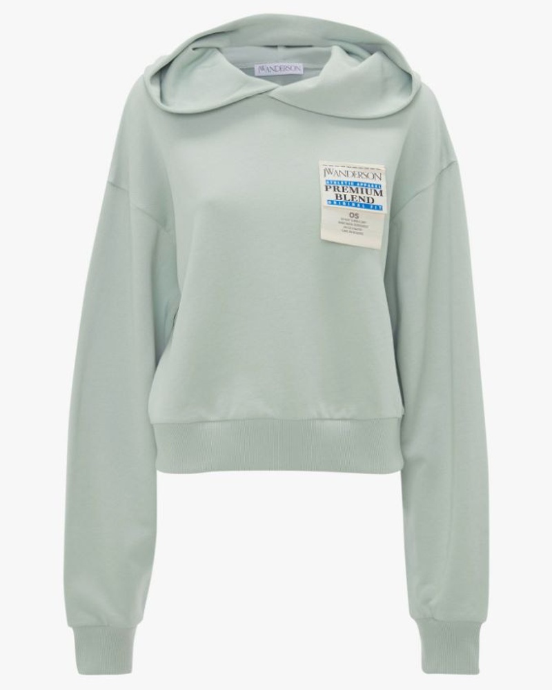 J.W.Anderson Damen Cropped-Hoodie mit Logo
