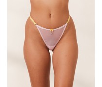 Radiant Mesh String - Rosa