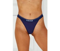Bamboo Minimal Triangle String - Marineblau