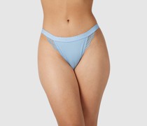 Ribbed Slip - Blau