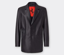 Blazer aus Lammleder Man Schwarz