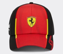 Ferrari Scuderia Ferrari Team Sainz Replika-kappe Junior  Rosso Corsa