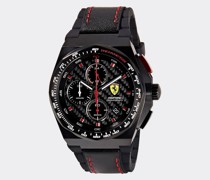Aspire Chronographenuhr In Schwarz mit Zifferblatt In Carbonfaser-optik Man Schwarz