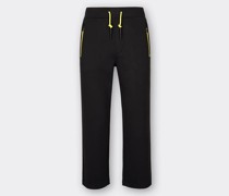 Ferrari Herren-jogginghose Aus Recyceltem Stretch- Scuba  Schwarz