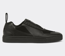Slip-on-sneakers für Herren mit „cavallino Rampante“-emblem Man Schwarz