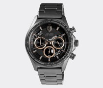 Chronographenuhr Pilota Evo Grauem Stahl Man Grigio Medio
