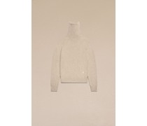 Farblich abgestimmter Ami de Cœur Rollkragenpullover Nude für Männer