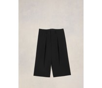 Lange Bermudashorts Schwarz für Frauen