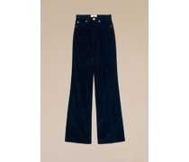 Flare-Fit-Hose Blau für Frauen