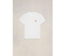 Ami de Cœur T-Shirt im Classic-Fit Weiß Unisex