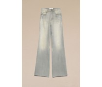 Flare-Fit-Jeans Grau für Frauen