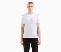 Asv 7 Lines Kurzärmeliges Rundhals-t-shirt Aus Recyceltem Stoff