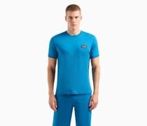 Logo Series T-shirt mit Rundhalsausschnitt Aus Baumwolle