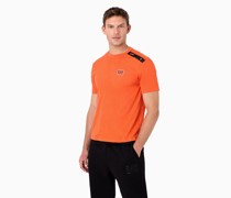 Winter Mix T-shirt Aus Baumwolle, mit Kordelzug Unten