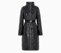 Armani Sustainability Values Winter Jackets Caban mit Calidum7-wattierung