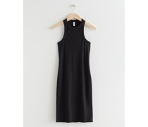 Tank-Midikleid - Schwarz