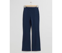 Ausgestellte Hose - Blau
