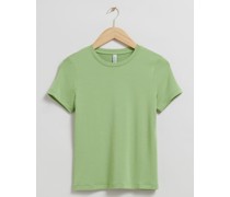 Basic-T-Shirt - Grün