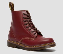 1460 Vintage, Leder Stiefel in Rot