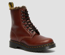 1460 Serena Stiefeletten Mit Kunstfellfutter, Leder in Braun