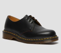 Vintage 1461 Quilon Leder Oxford Schuhe in Schwarz
