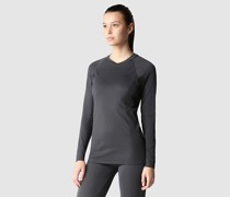 Sport Langarm-shirt Asphalt Grey-tnf /L