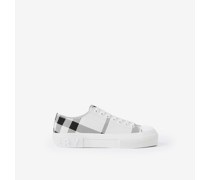 Baumwollsneaker in Check