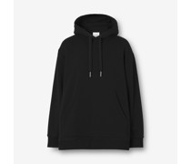 Oversize-Kapuzenpullover mit Karopanel